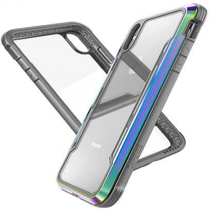 Ốp Lưng X-Doria 474351 Cho iPhone XS Max Siêu Bảo Vệ (Clear Silver )