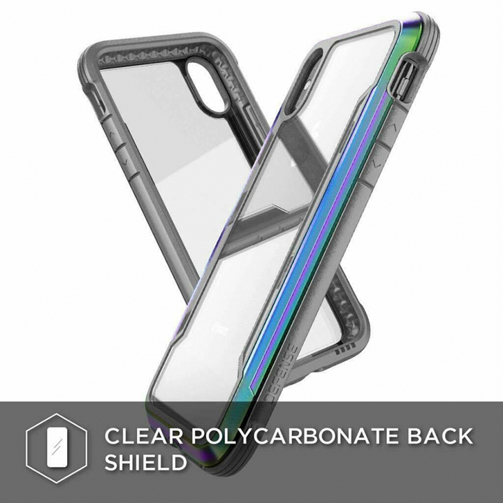 Ốp Lưng X-Doria 473262 Cho iPhone XS Max Siêu Bảo Vệ, Chống Va Đập (Iridescent)