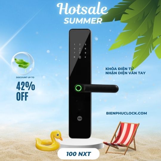 Khóa Cửa Vân tay Yale YDME 100NxT