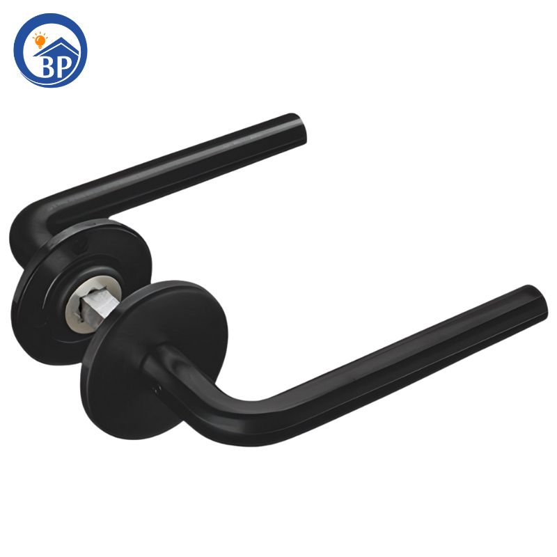 Tay Nắm Gạt Cửa Phòng Yale YTL020 US19 Inox Màu Đen Mờ