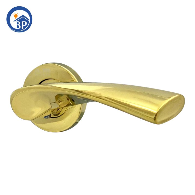 Tay Nắm Gạt Cửa Phòng Yale Yale YTLH-031 US3 Inox Màu Đồng Bóng