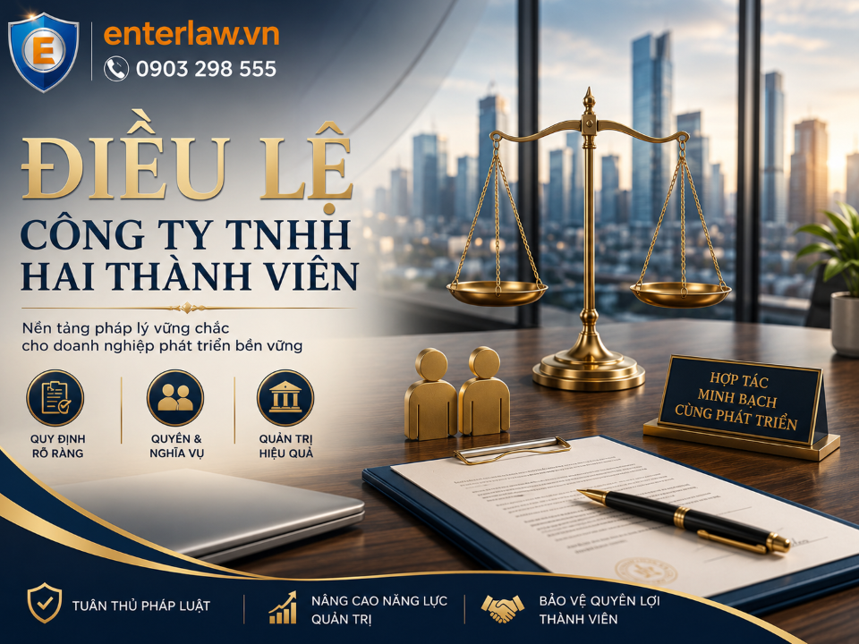 Điều lệ công ty tnhh 2 thành viên: Nội dung trọng tâm phải có