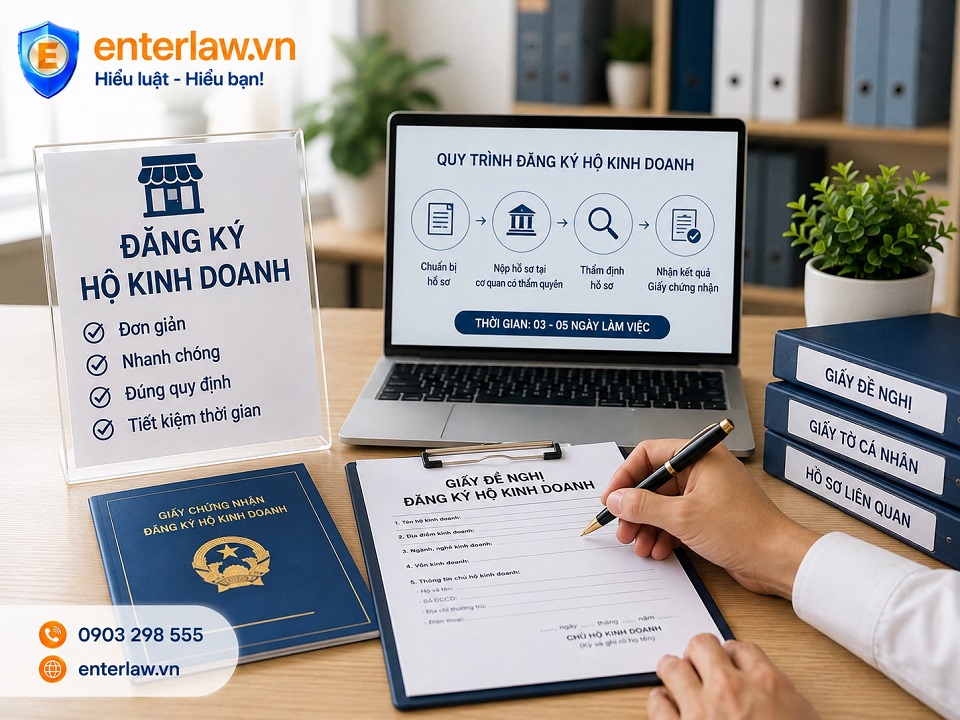 Đăng ký hộ kinh doanh: Hồ sơ, thủ tục, thời gian, thẩm quyền, chi phí
