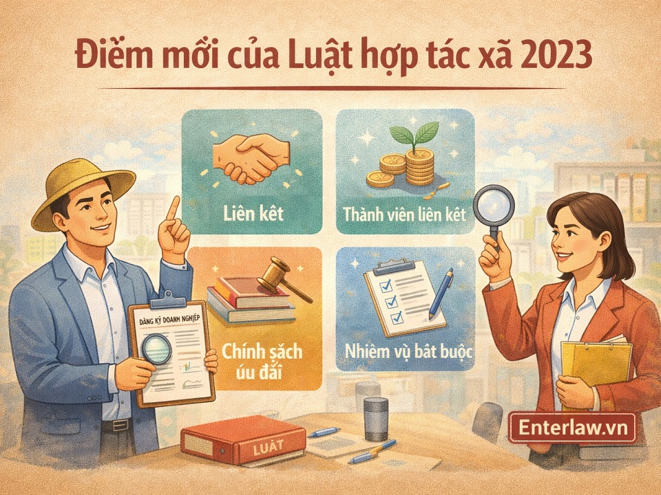 Những điểm mới quan trọng của Luật Hợp tác xã 2023!