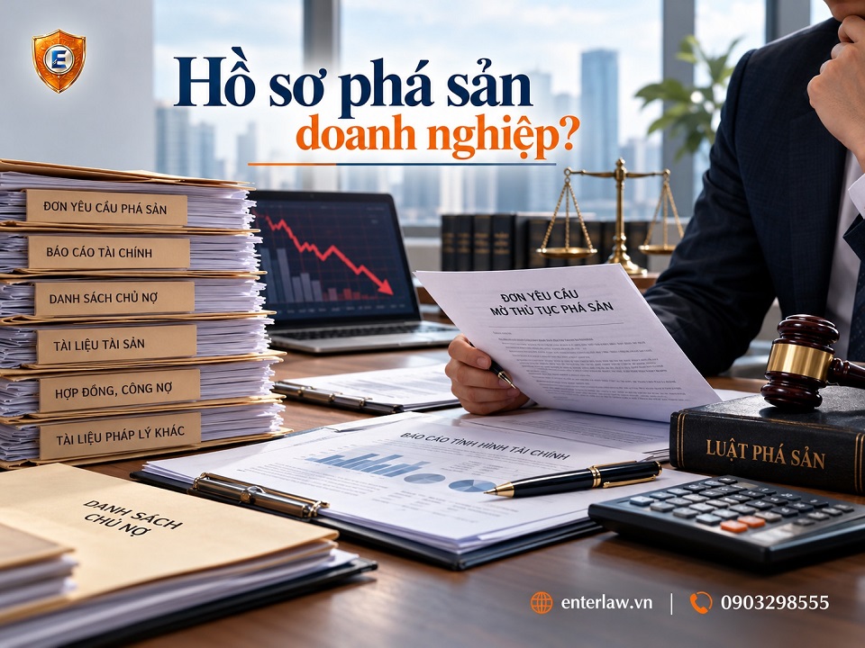 Hồ sơ phá sản doanh nghiệp gồm những gì? Theo từng trường hợp