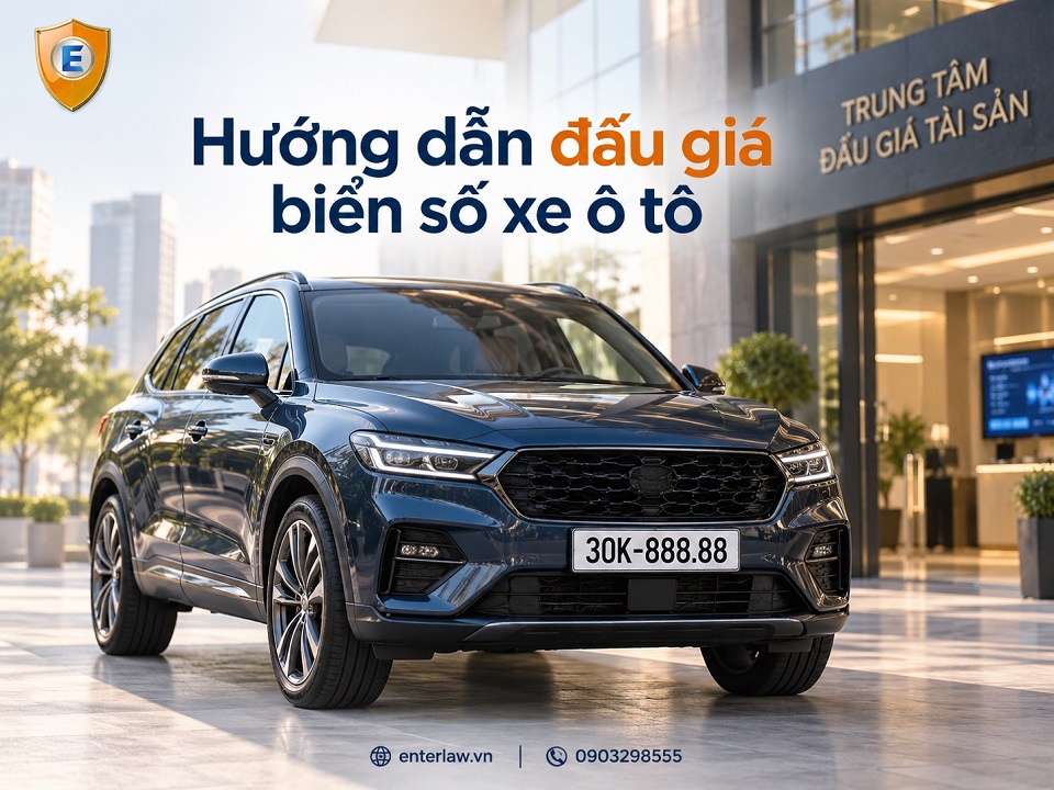 Hướng dẫn đấu giá biển số xe ô tô online từ A-Z