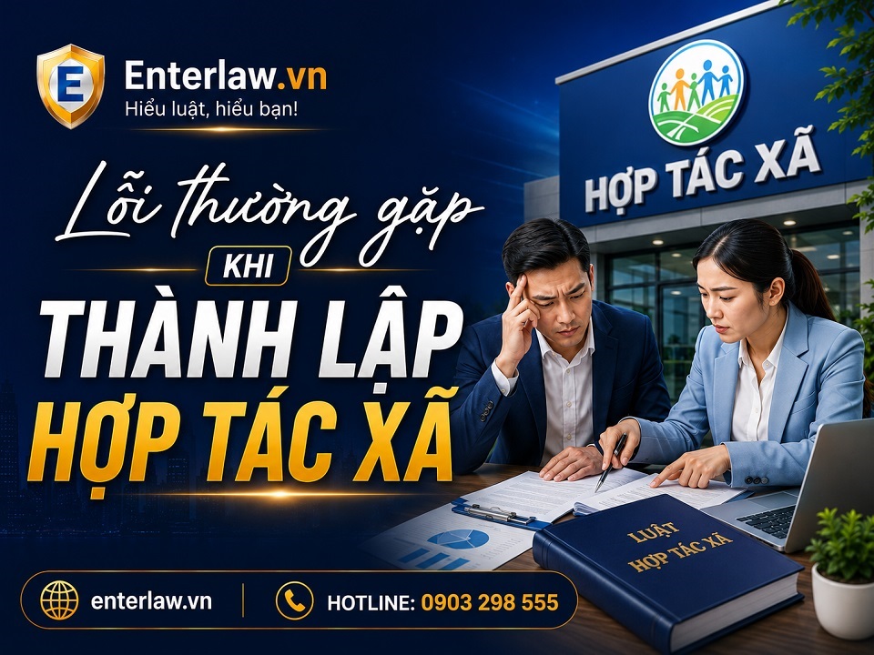 Những lỗi thường gặp khi làm hồ sơ thành lập hợp tác xã theo Luật Hợp tác xã 2023