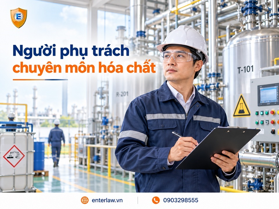 Người phụ trách chuyên môn hóa chất: Điều kiện, bằng cấp
