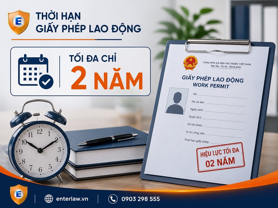 Thời hạn giấy phép lao động cho người nước ngoài mới nhất