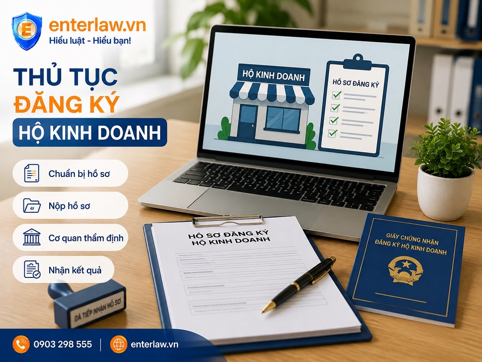 Thủ tục đăng ký hộ kinh doanh: Hồ sơ, trình tự, thẩm quyền