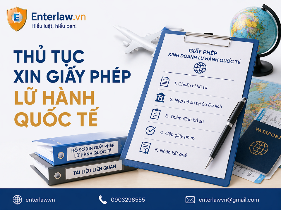 Thủ tục xin giấy phép lữ hành quốc tế mới nhất 2026 (Chi tiết từ A–Z)