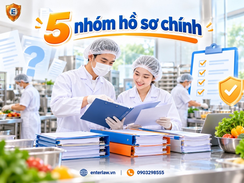hồ sơ xin giấy chứng nhận an toàn thực phẩm