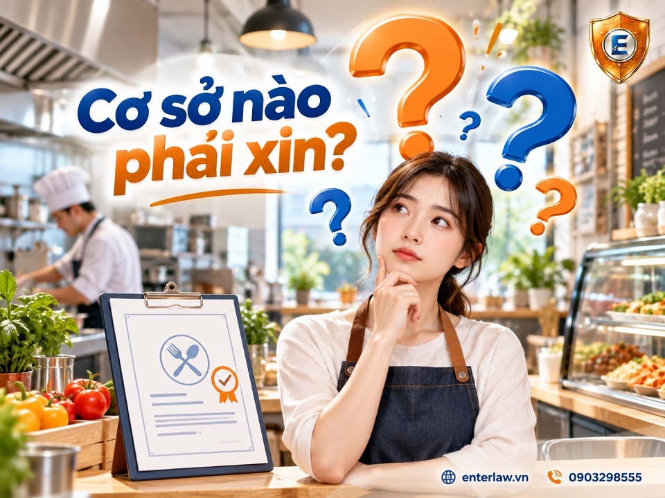 Cơ sở nào phải xin giấy chứng nhận an toàn thực phẩm