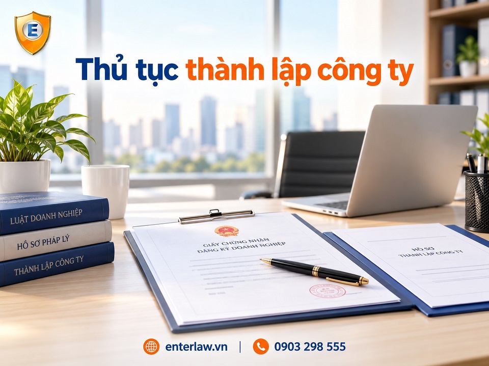 thủ tục thành lập công ty