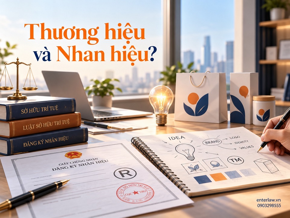 thương hiệu và nhãn hiệu là gì