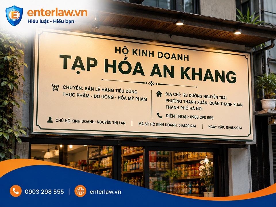 trụ sở và địa điểm kinh doanh của hộ kinh doanh