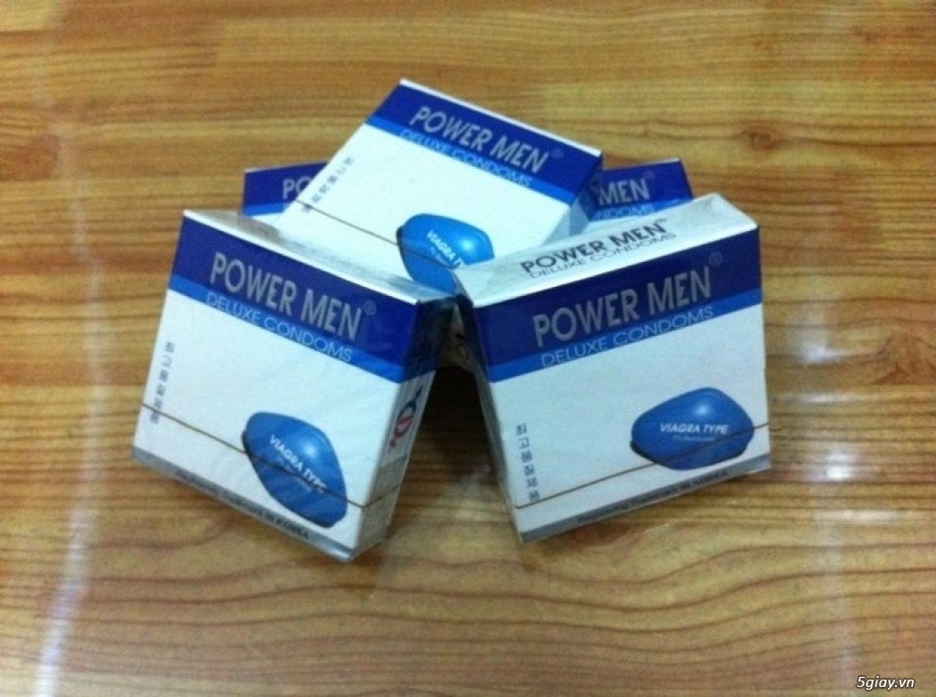 Bao cao su Powermen Viagra hộp 3 chiếc - P01