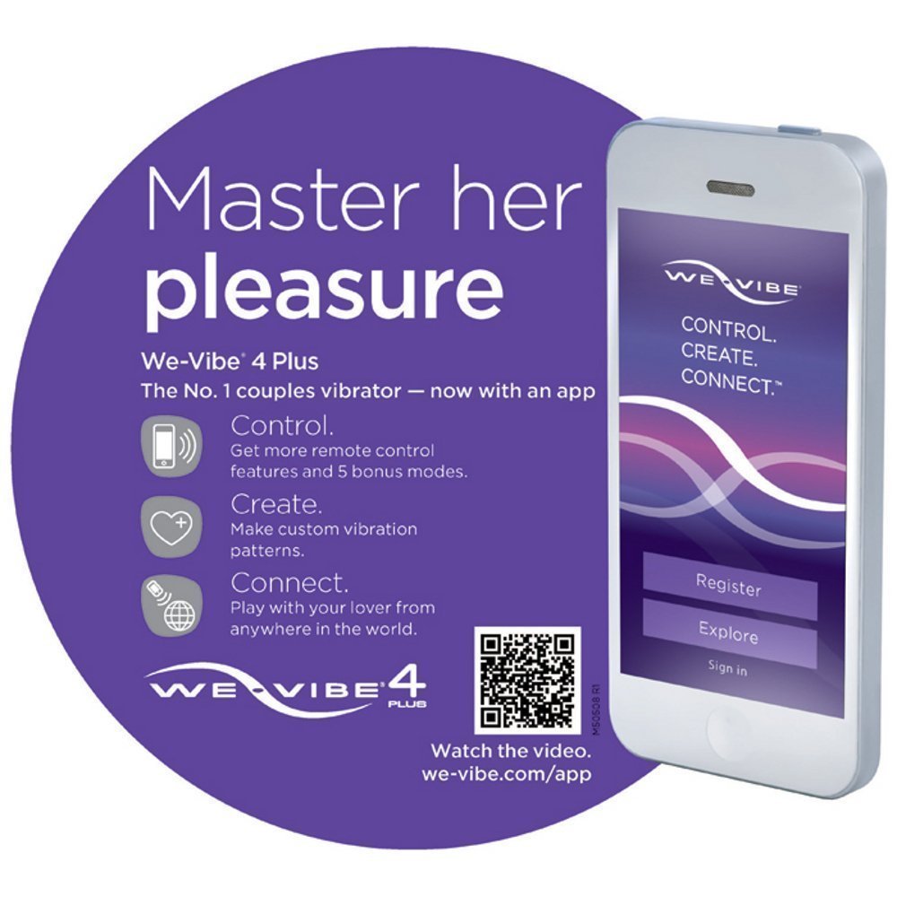Massage Canada cao cấp We-Vibe 4 Plus - DC017