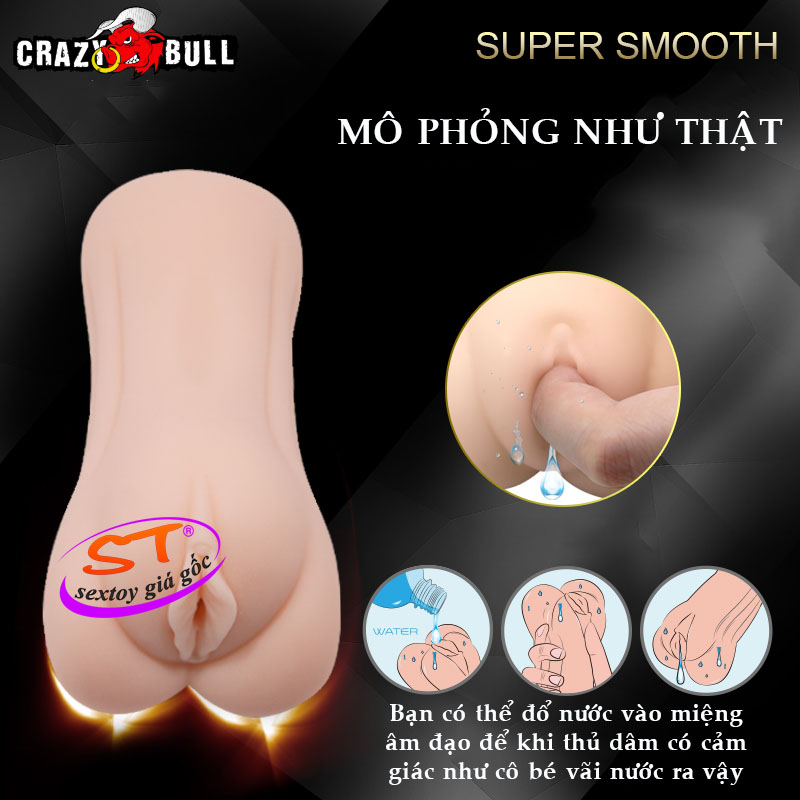 Âm đạo cầm tay cao cấp Crazy Bull Baile - AD003