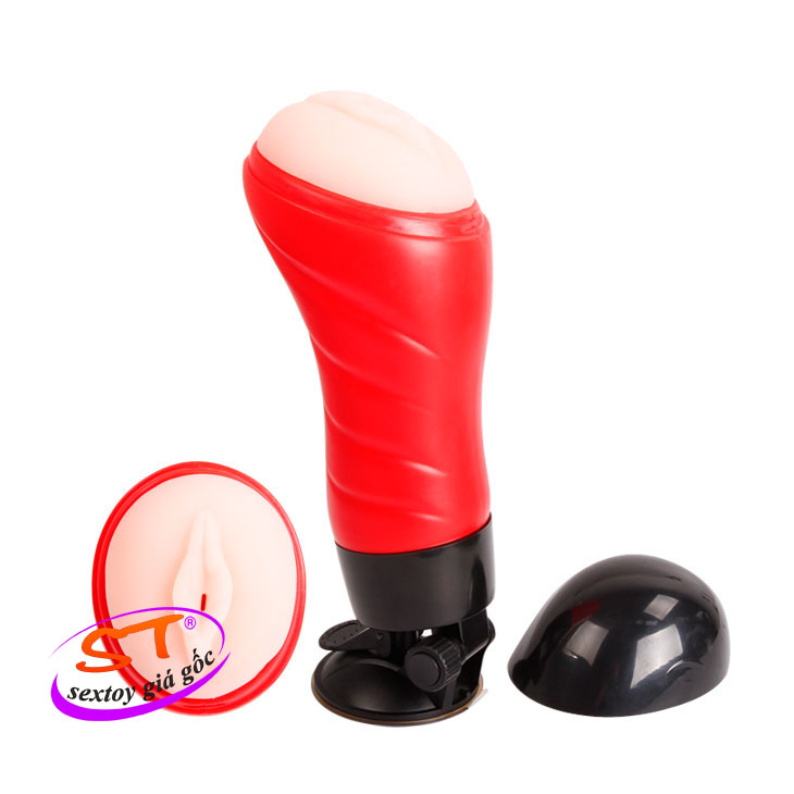 Âm đạo gắn tường có rung Crazy Bull Delia-Baile - AD45A