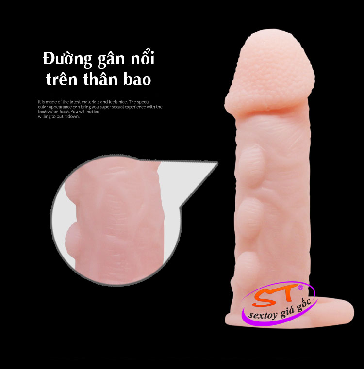 Bao Đôn dên 7 bi to trên thân Brave man Baile - DD09B