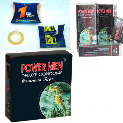 Bao cao su Powermen cá ngựa hộp 12 chiếc - P06