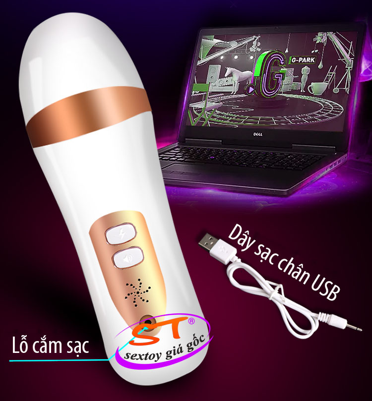 Đèn pin thủ dâm có rung cao cấp Jiuai - AD017