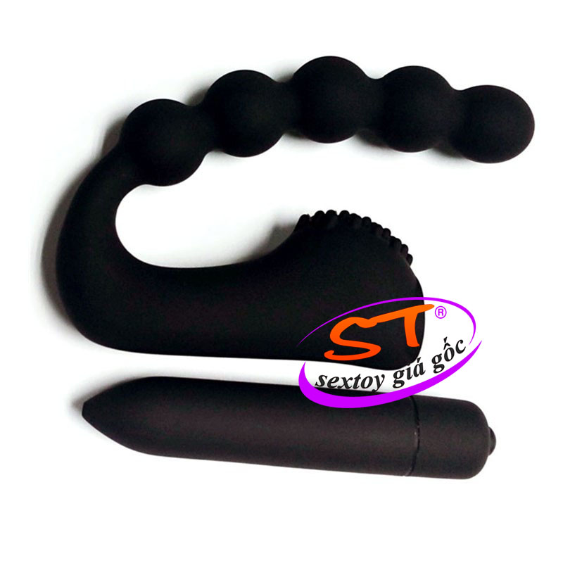 Dụng cụ massage hậu môn Silicone Anal Beads - HM006