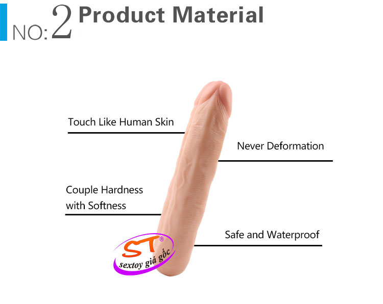 Dương vật cầm tay 2 đầu kích thích Chisa - DC035
