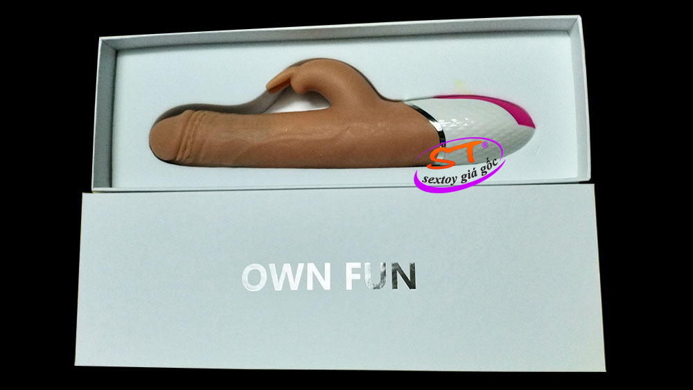 Dương vật đa năng rung thụt ngoáy cao cấp Own Fun - DV038