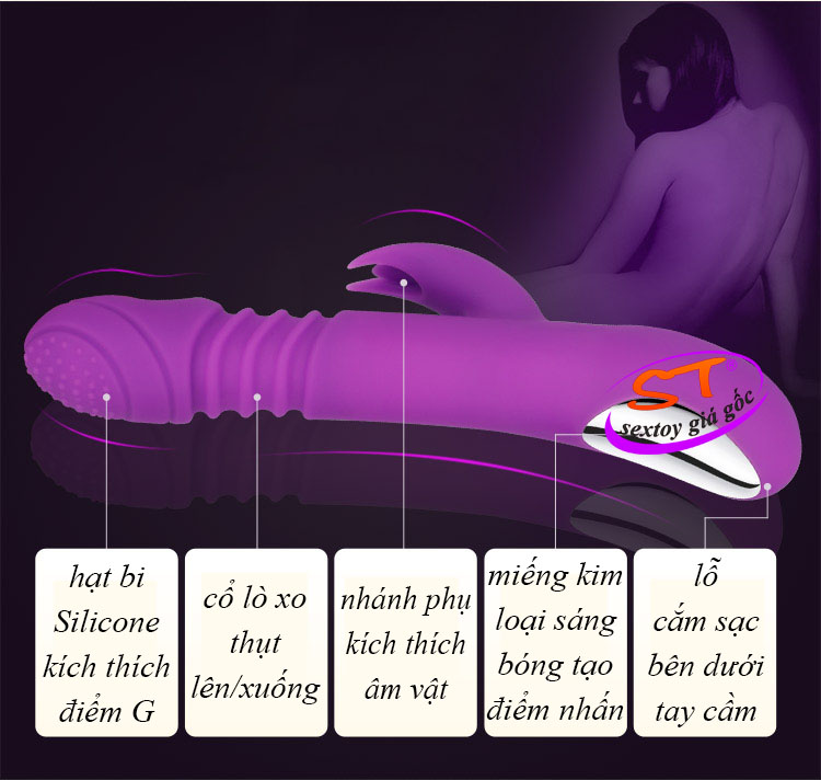 Dương vật đa năng Ella vibrating Rod Mannuo - DC032