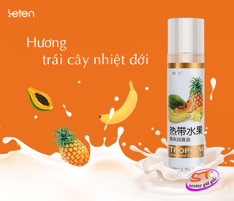 Gel bôi trơn hương trái cây Leten - G13A