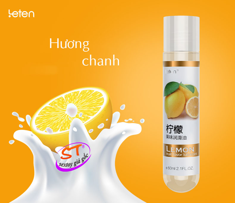 Gel bôi trơn hương trái cây Leten - G13A