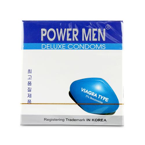 Bao cao su Powermen Viagra hộp 3 chiếc - P01