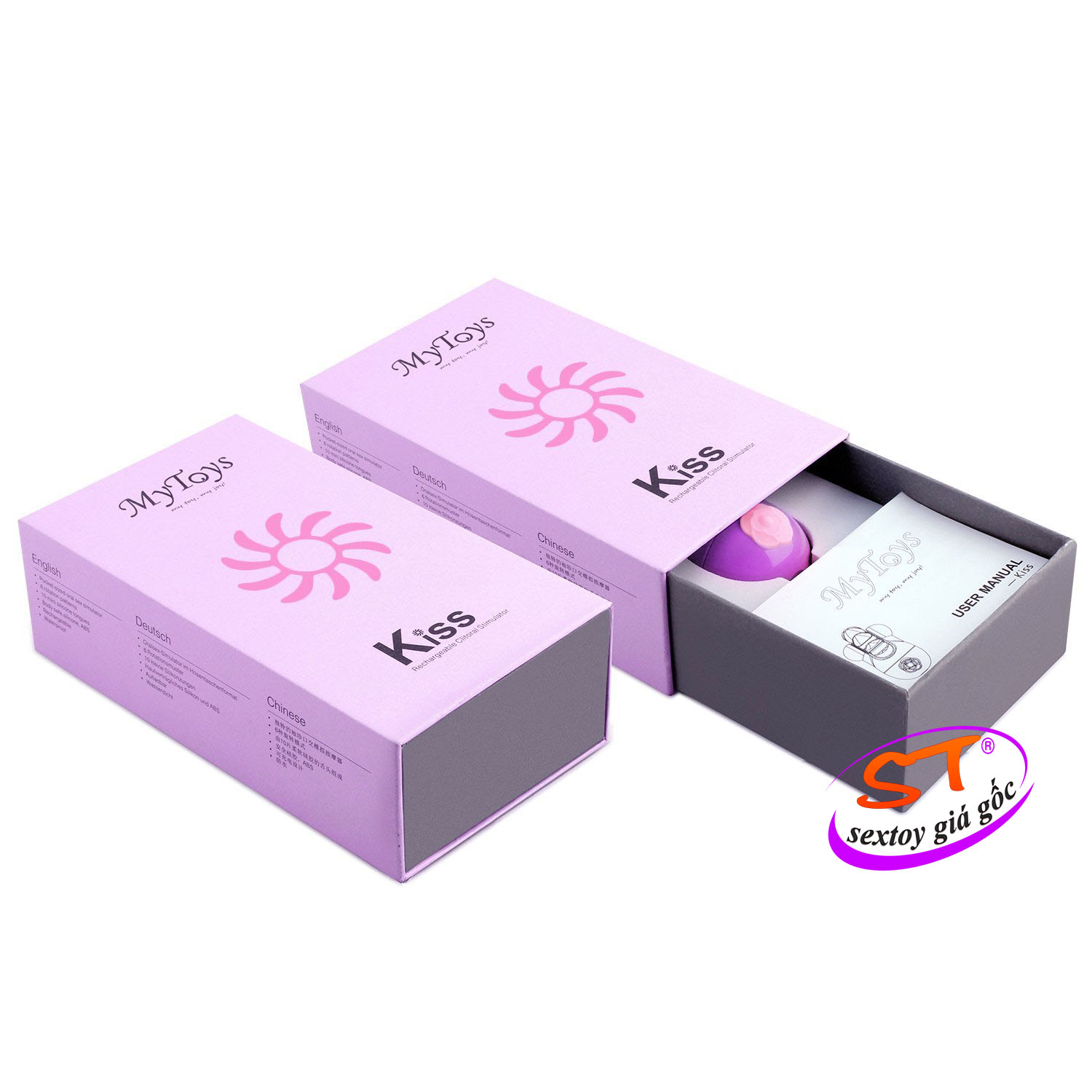 Lưỡi xoay kích thích âm đạo Kiss Mytoys - DC41M