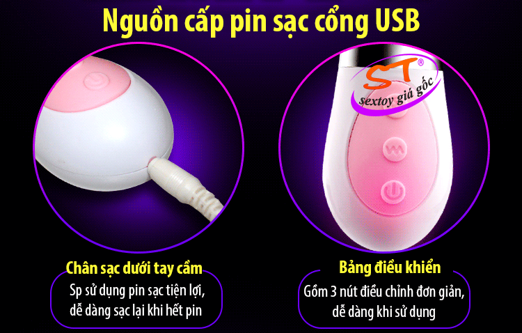 Lưỡi rung siêu kích thích Crazy tongue Joker - DC22N