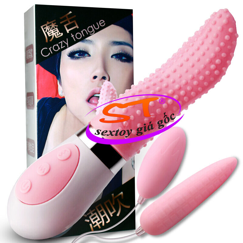 Lưỡi rung siêu kích thích Crazy tongue Joker - DC22N