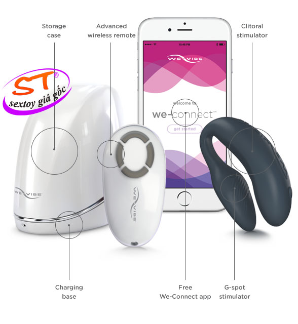 Massage Canada cao cấp We-Vibe 4 Plus - DC017