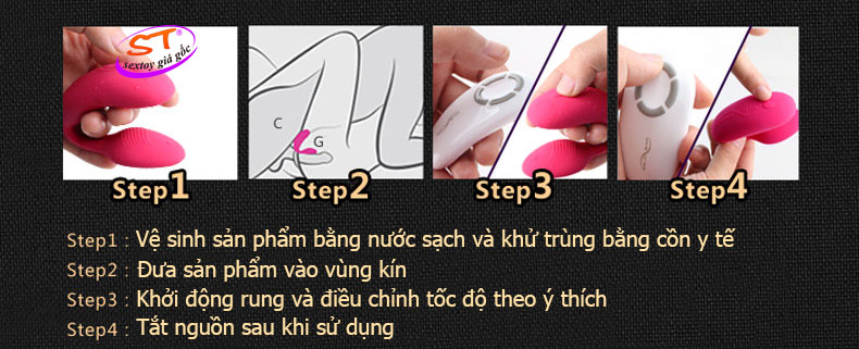 Massage Canada cao cấp We-Vibe 4 Plus - DC017