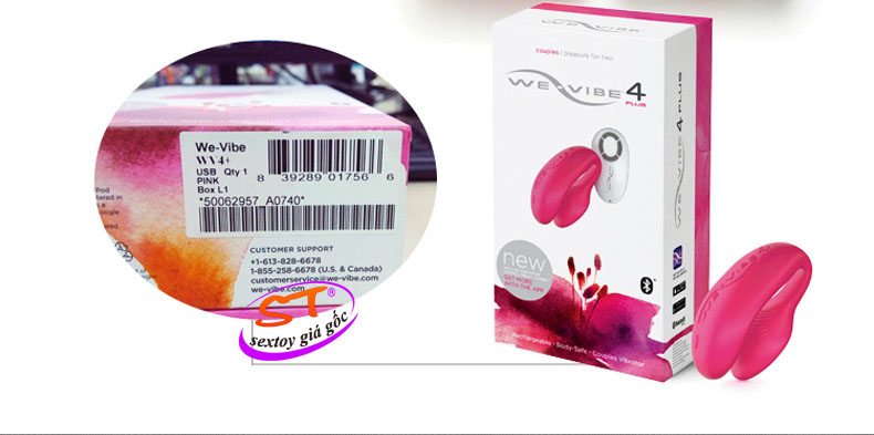 Massage Canada cao cấp We-Vibe 4 Plus - DC017