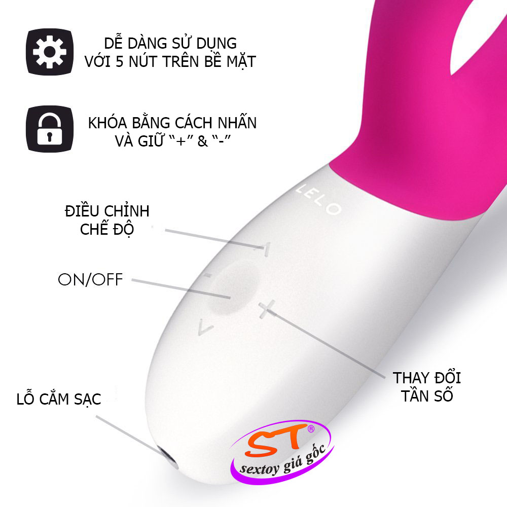 Massage điểm G cao cấp Ina Wave Lelo - DC043