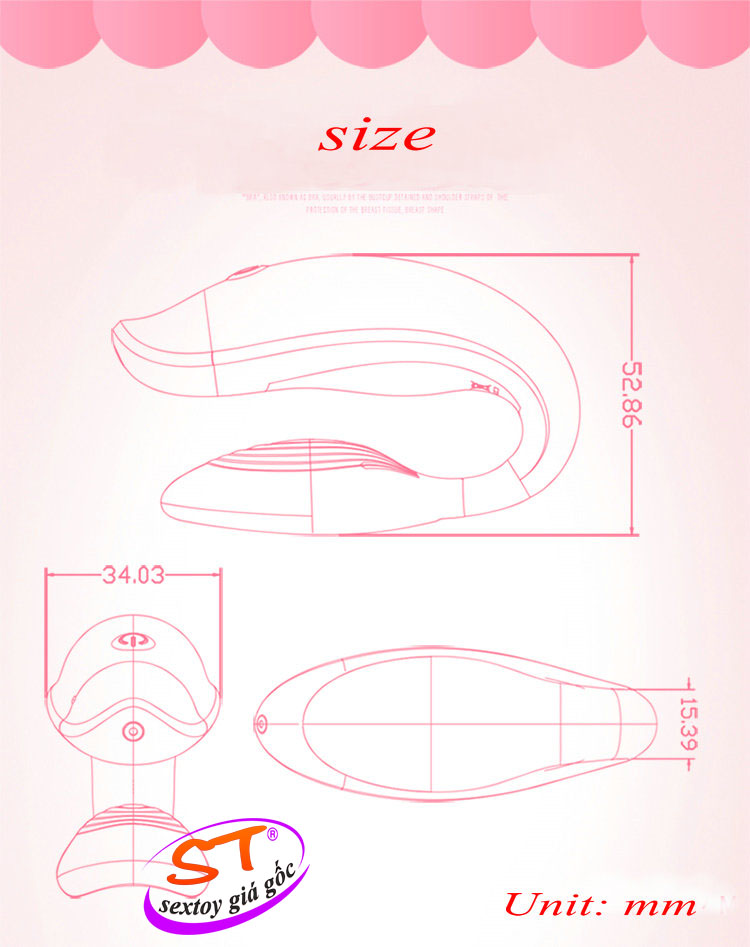 Massage điểm G cao cấp Love 2U Luxeluv Wowyes - DC040