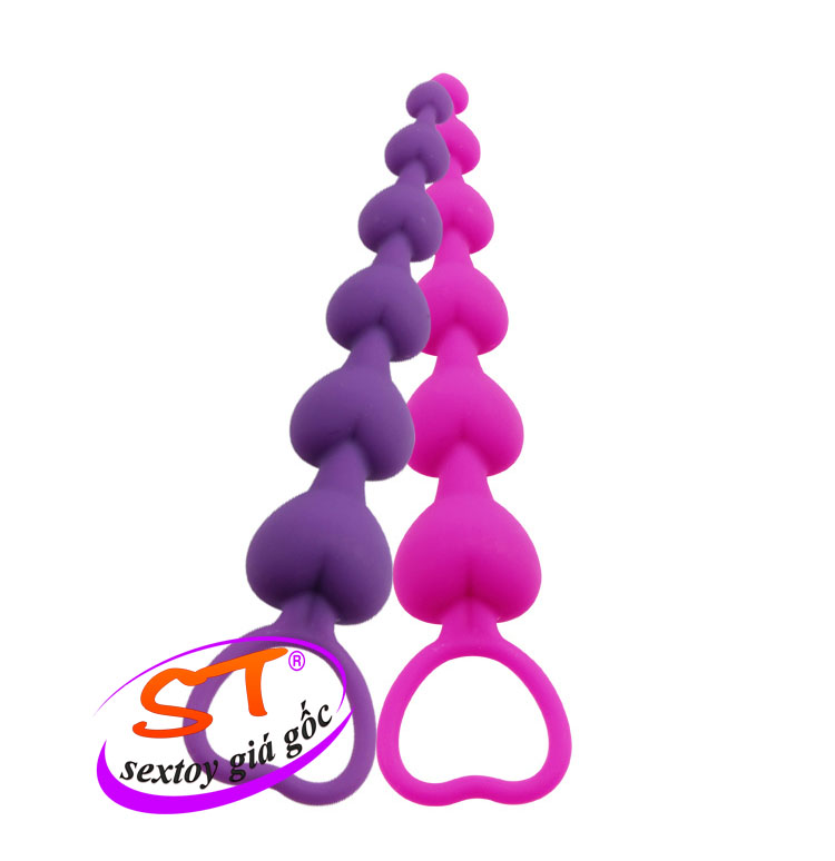 Massage hậu môn Heart Booty Beads Chisa - DC08A