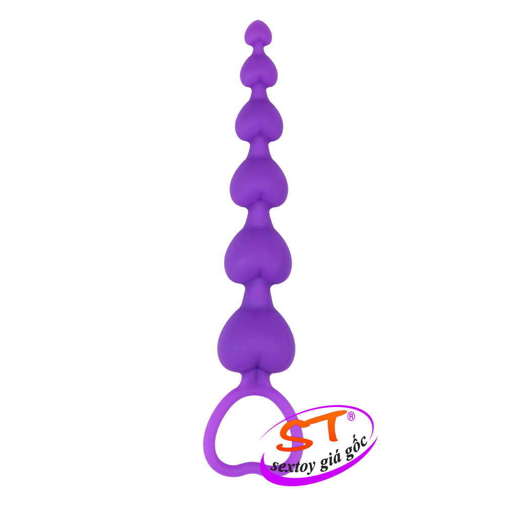 Massage hậu môn Heart Booty Beads Chisa - DC08A