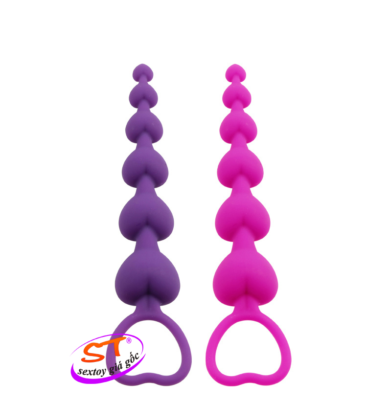 Massage hậu môn Heart Booty Beads Chisa - DC08A