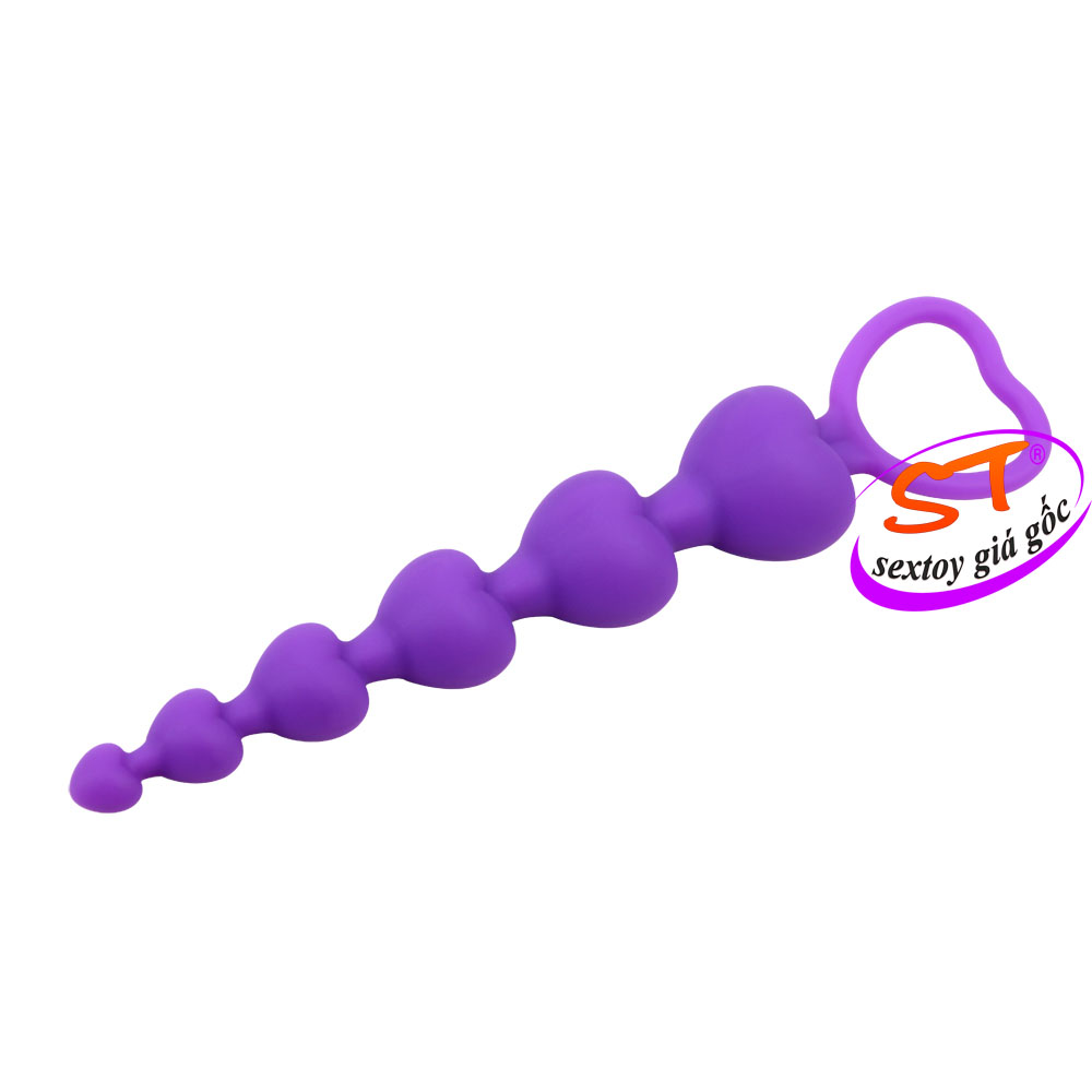 Massage hậu môn Heart Booty Beads Chisa - DC08A