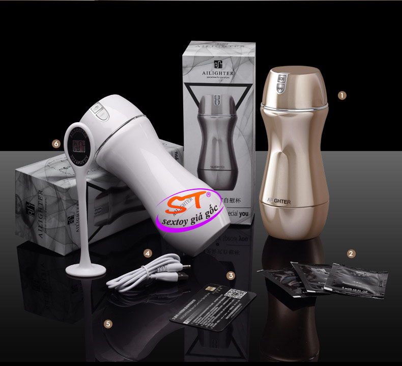 bao bì của Máy thủ dâm tự động cao cấp Ailighter - AD46