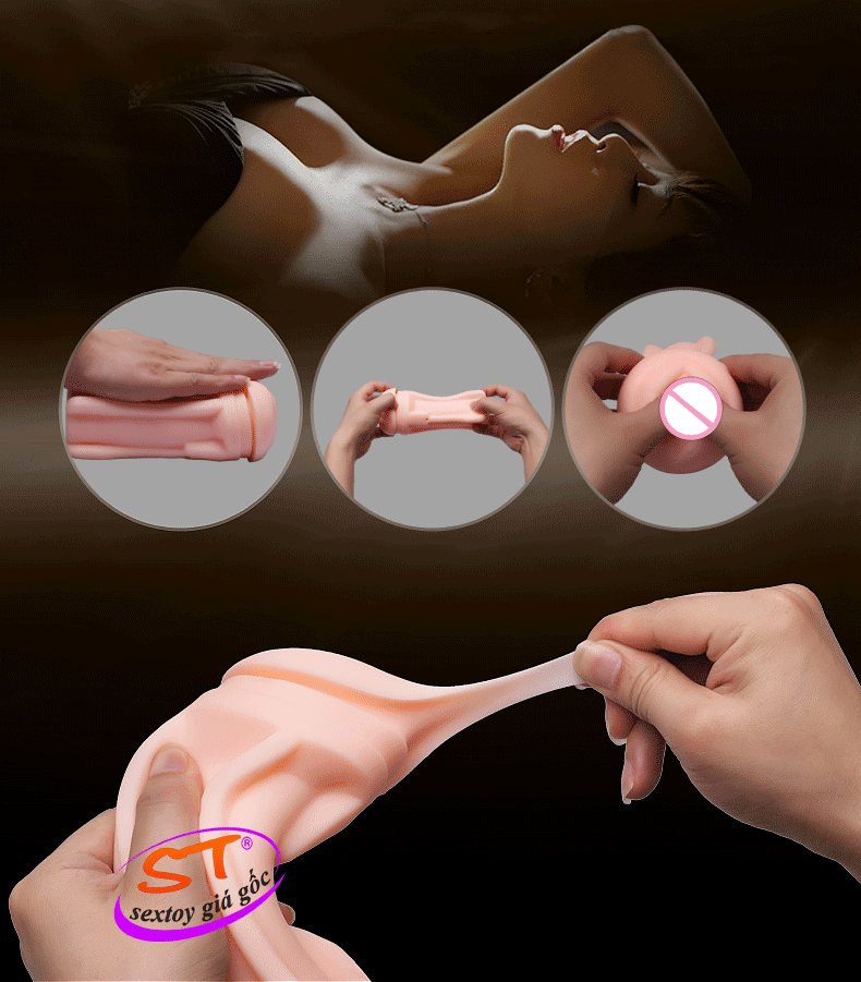 Đèn pin thủ dâm có rung cao cấp Ailighter - AD46 sử dụng chất liệu silicone