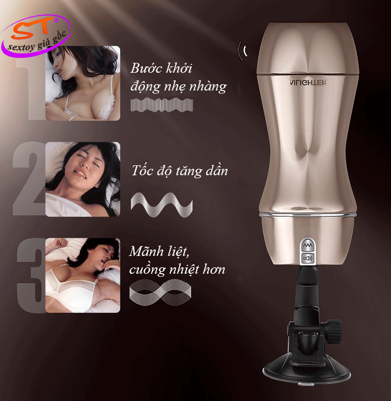 Đèn pin thủ dâm có rung cao cấp Ailighter - AD46