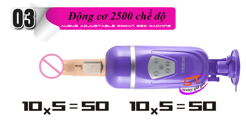 Máy thủ dâm gắn tường cho nữ Augus Molrose - DV008